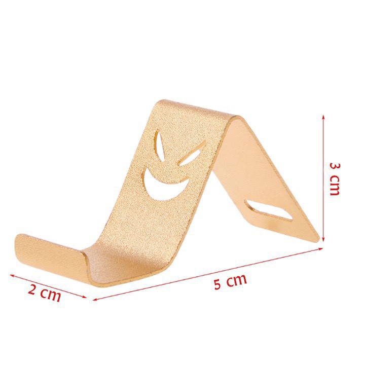 Giá đỡ điện thoại hình mặt cười bằng kim loại nhỏ xinh | BigBuy360 - bigbuy360.vn