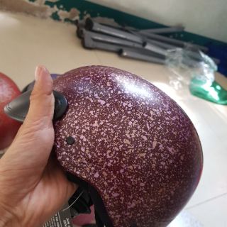 Nón bảo hiểm sơn giả đá