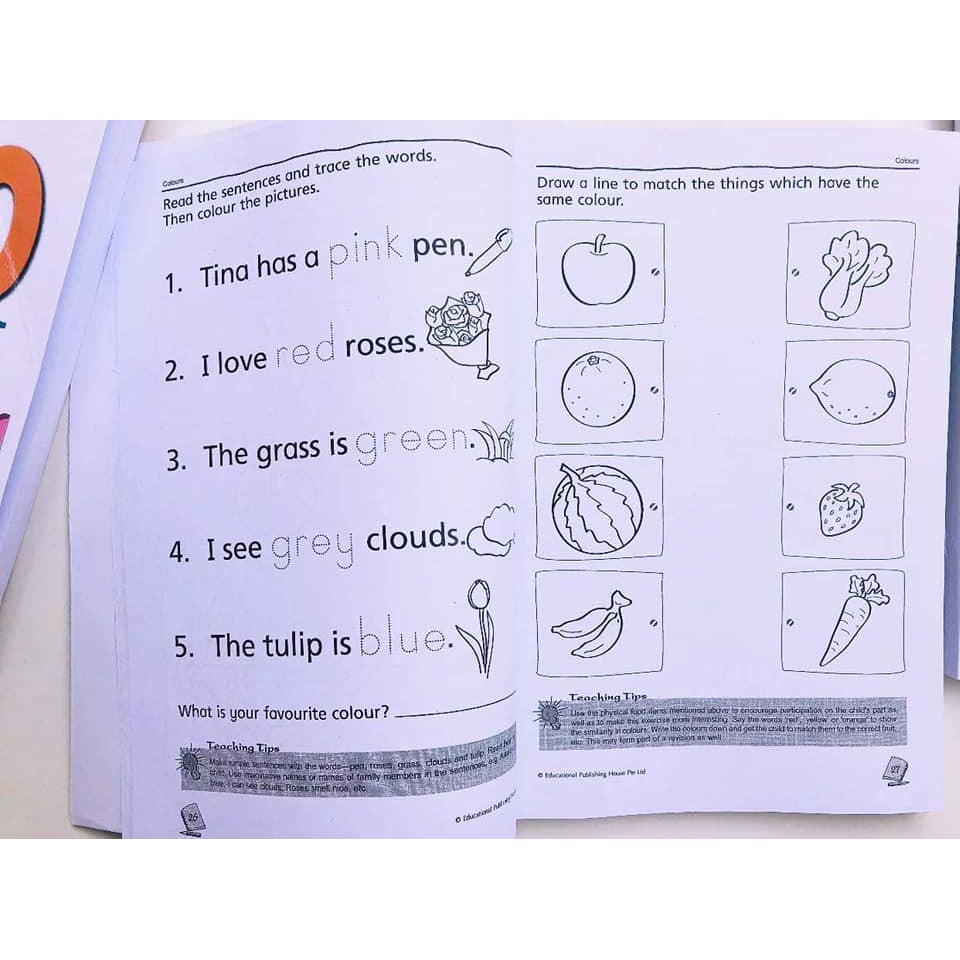 Bộ đẹp 3c - Jumbo - English + Maths + Science (Nursery, K1, K2)