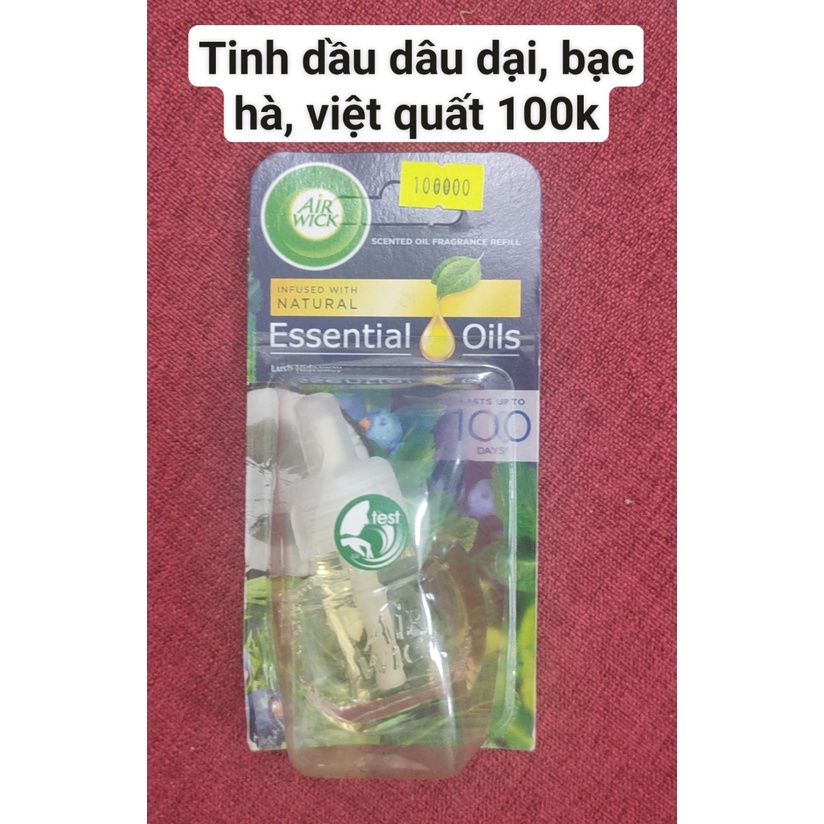 Tinh dầu để lắp vào máy khuếch tán thơm phòng Air Wick hàng Châu Âu 20ml