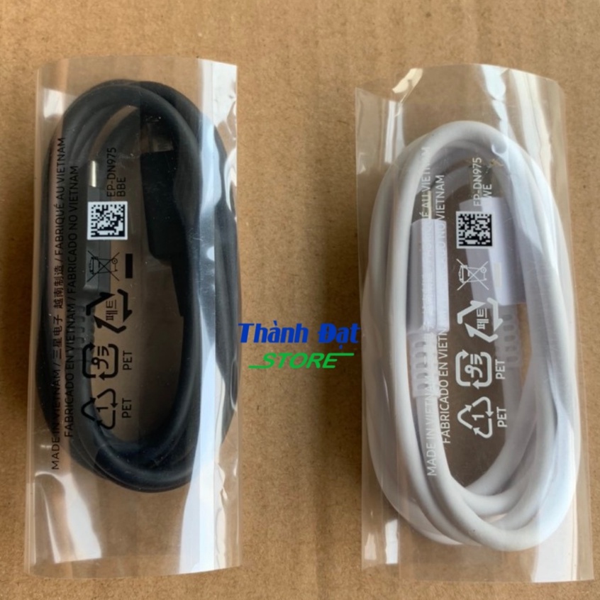 Dây cáp sạc nhanh 25W 2 đầu type C to typeC zin hãng Samsung 100%