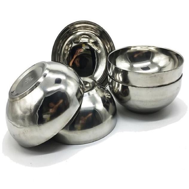Bát inox 2 lớp đường kính 16- 18- 20cm