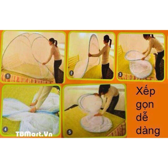 Màn Chụp Tự Bung Gấp Gọn Thông Minh 1m6