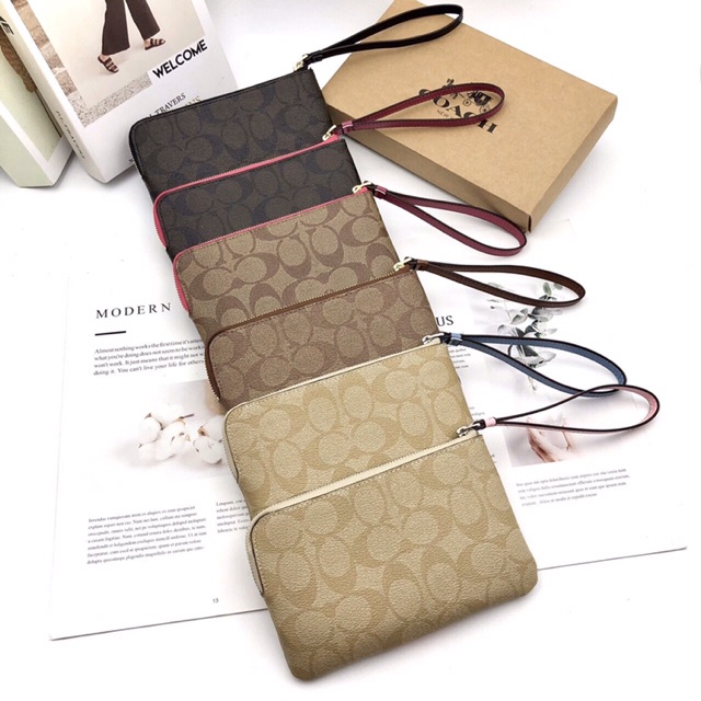 Ví cầm tay form mềm, mỏng