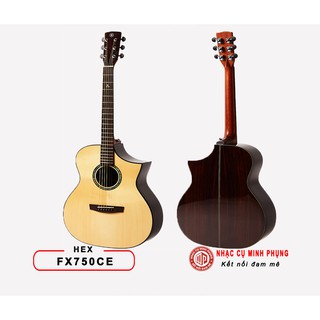 Đàn Acoustic Guitar HEX FX750CE