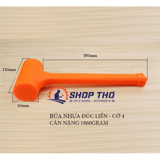 Búa nhựa mytec cỡ 4LB