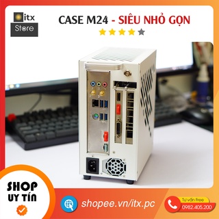 [ITX Store] - Combo Case iTX M24 Siêu Nhỏ Gọn (Case+Riser)
