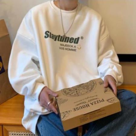 Áo Sweater Staytuned  Form Rộng Unisex Tay Bồng Nam Nữ Mặc Được Chất Nỉ Bông Hàng Xuất Dày Đẹp Không Bai, Không Xù AN1 | BigBuy360 - bigbuy360.vn