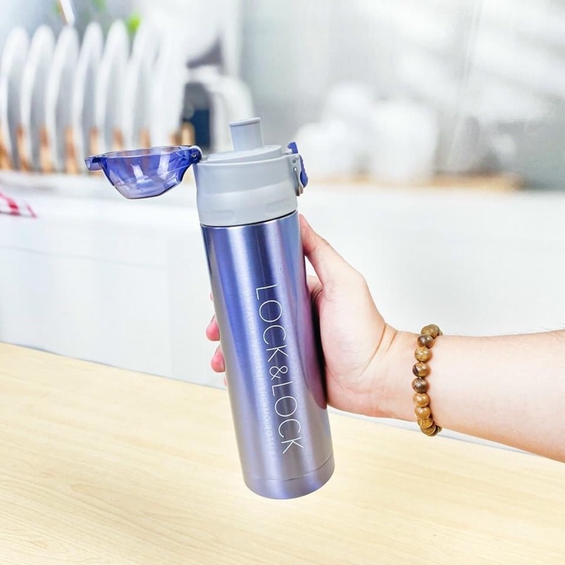 Bình giữ nhiệt LOCK&LOCK 500ML LHC6800FU, giữ nhiệt 6-8 giờ