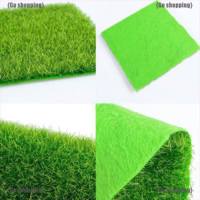 Cỏ Nhân Tạo Mini Trang Trí Sân Vườn