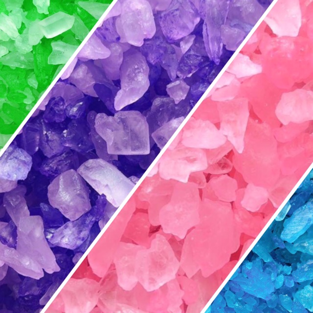 Kẹo đường dạng đá 100g/500g nhiều màu