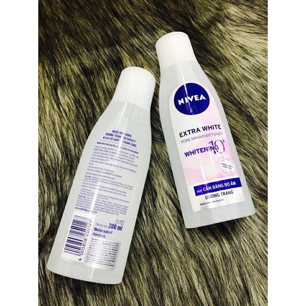 Nước Hoa Hồng Nivea Extra White 200ml