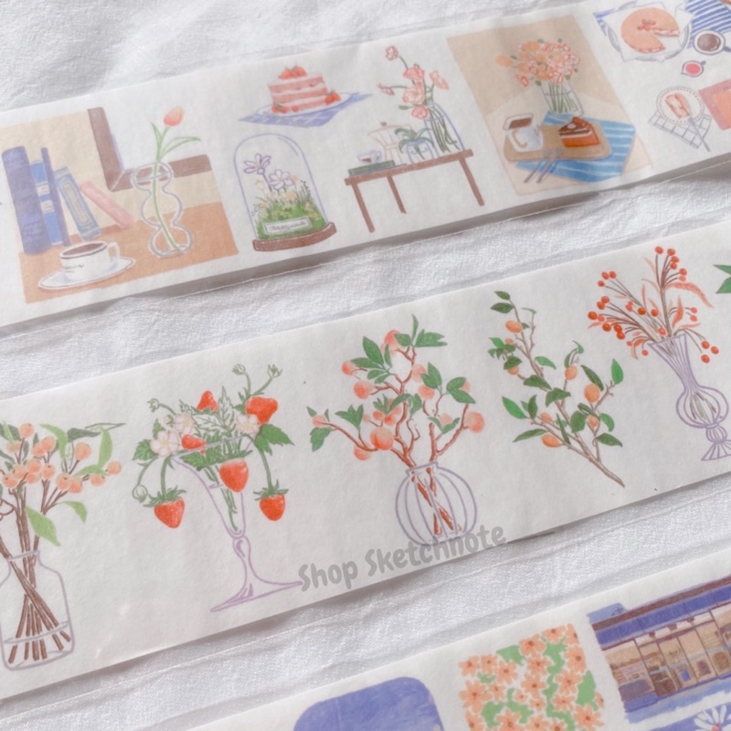 Sticker dây hoa ST097