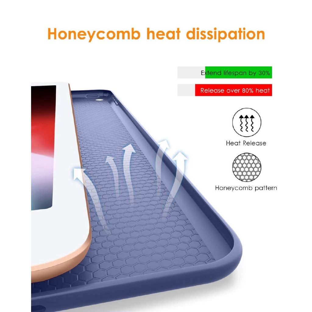 iPad 9.7 6th 5th Gen NEW iPad 9.7 2018 2017 a1822 a1823 Case Smart Cover Trifold Stand Soft Back Cover Auto Sleep/Wake | BigBuy360 - bigbuy360.vn