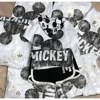 Set mickey bé trai hàng xuất dư không kèm yếm
