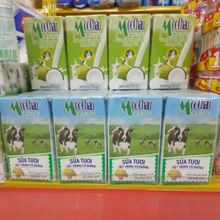 sữa tươi tiệt trùng mộc châu 110ml