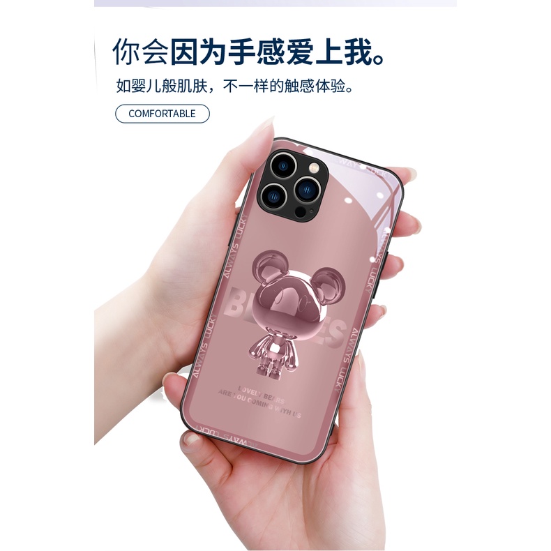 Ốp Điện Thoại Kính Cường Lực 3d Cho iPhone 7 plus 8 plus xs max xr 11 pro max 12 pro max 13 pro max 14 plus 14 pro max