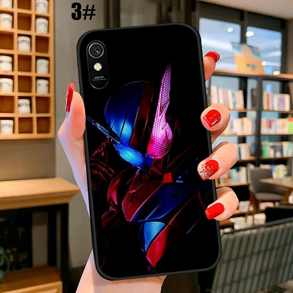 Ốp Điện Thoại Hình Kamen Rider Cá Tính Cho Xiaomi Redmi Note 5 6 7 Pro 4x 102sa