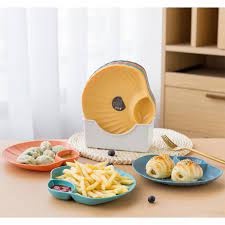 Set 4 đĩa ăn hình bán nguyệt