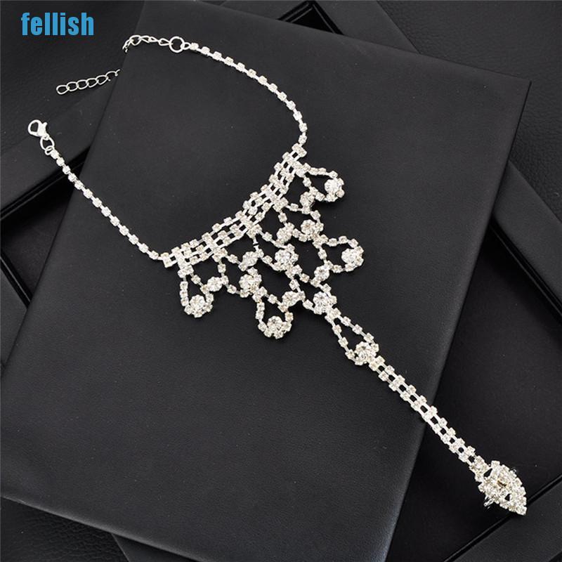 Lắc Chân Đính Đá Pha Lê Thời Trang Cho Nữ | BigBuy360 - bigbuy360.vn