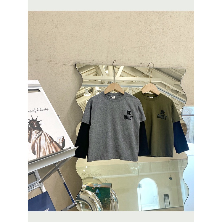 Áo thun dài tay Áo thu đông  bé Trai Gái chất thun lạnh mềm mại 8-20kg