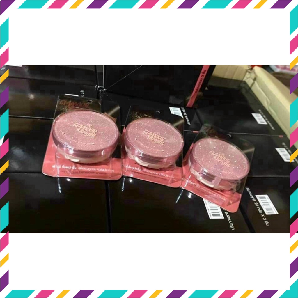 Phấn 2 Tầng Glamour Bright 2in1 Thái Lan