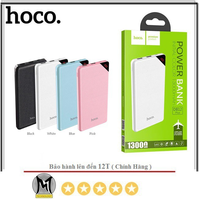 Sạc dự phòng 13000mAh Hoco DB12 chính hãng