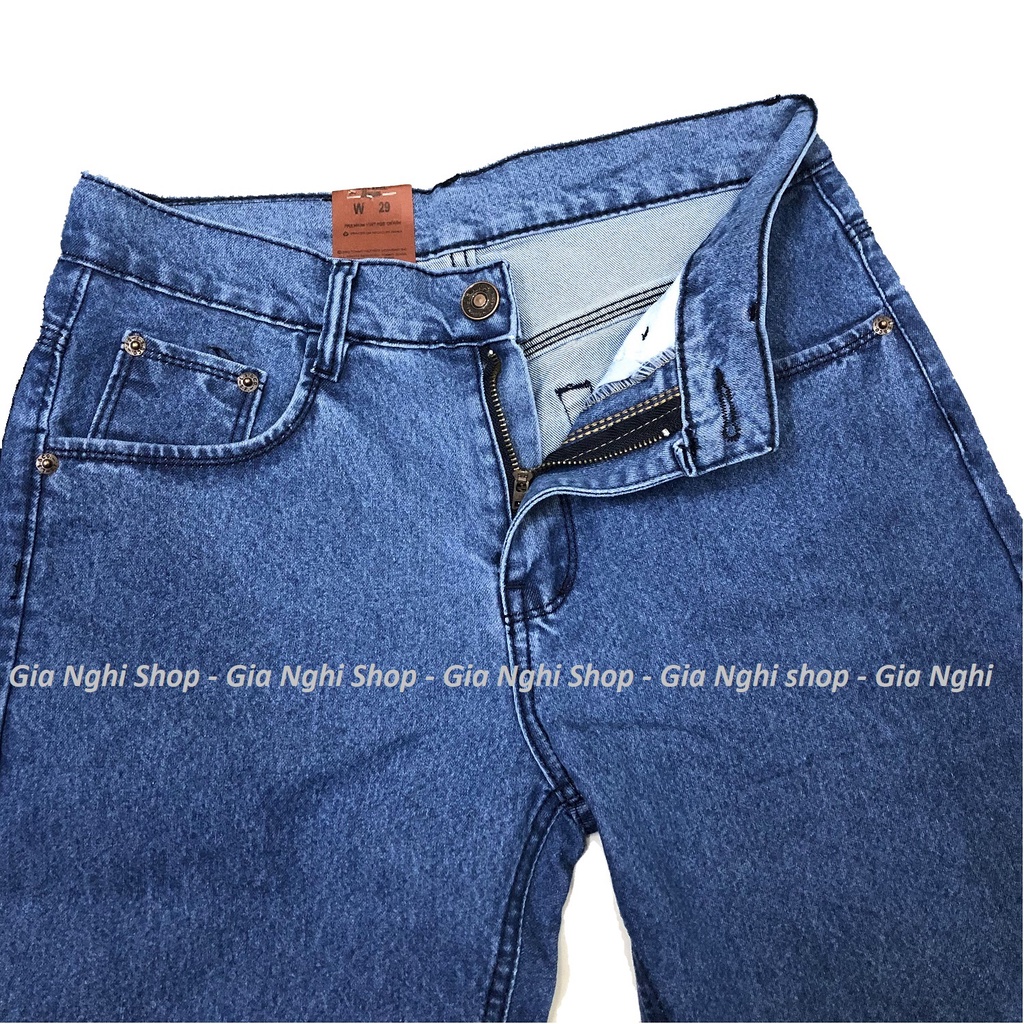 Quần short jeans nam vải mềm co giãn nhẹ QN605