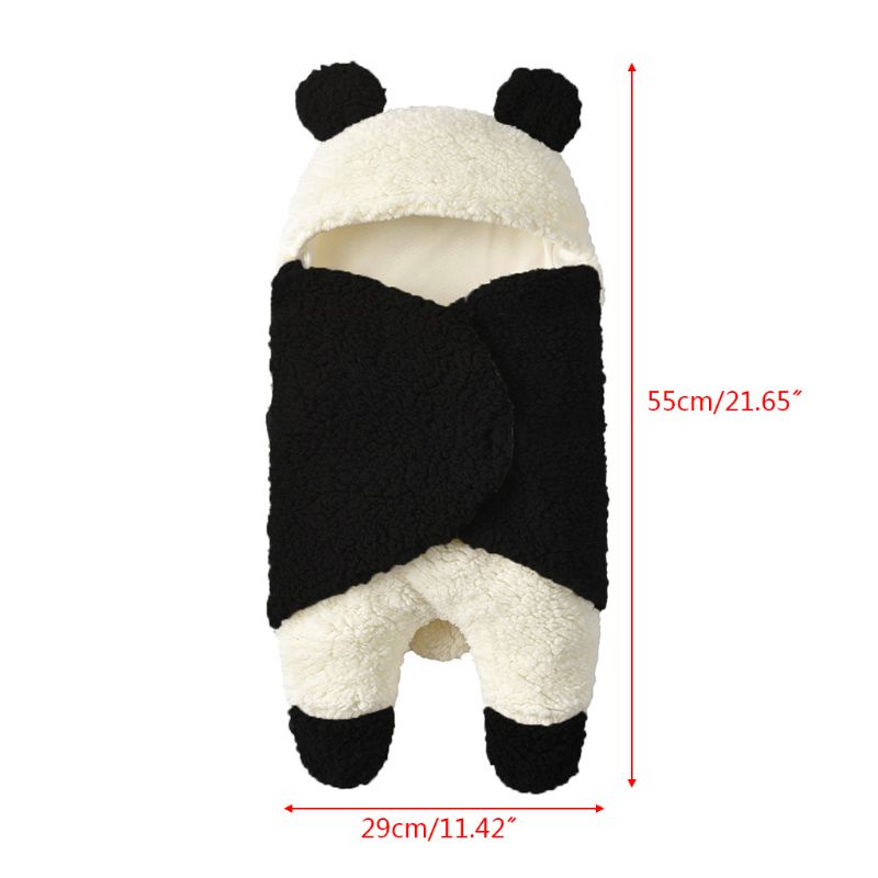 Túi Ngủ Vải Bông Siêu Mềm Mại Họa Tiết Hoạt Hình Dễ Thương Cho Bé Sơ Sinh