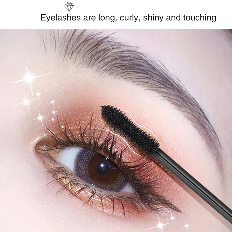 Mascara 4D Lấp Lánh Chống Nhòe Lâu Trôi Giúp Mi Cong Vút Và Dài Hơn YOUYO
