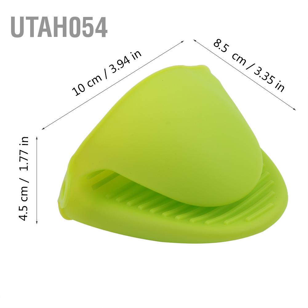 Găng tay kẹp nhấc nồi silicone cách nhiệt chống bỏng chống trượt hỗ trợ nấu ăn làm bánh dành cho nhà bếp