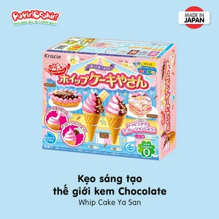 Kẹo giáo dục Popin Cookin Nhật Bản - đồ chơi sáng tạo ăn được Tanoshii Cake Ya San Date T11.2024