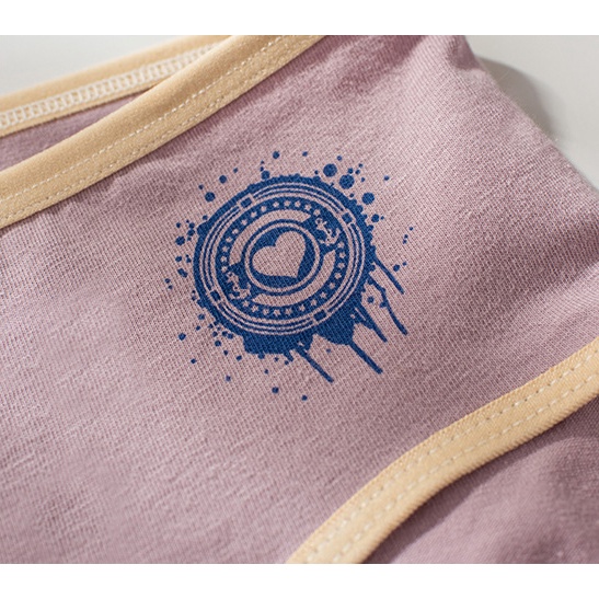 Quần lót nữ Cotton bigsize cỡ lớn XL, XXL kháng khuẩn viền vàng logo | BigBuy360 - bigbuy360.vn