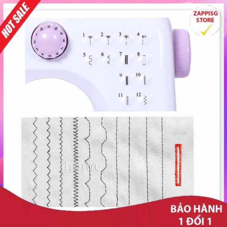 ✔️ Máy may mini gia đình FHSM 505A Cao Cấp, Phiên Bản Mới 12 Kiểu May- Lựa Chọn Hàng Đầu [MUA BAO NHIÊU TẶNG BẤY NHIÊU]