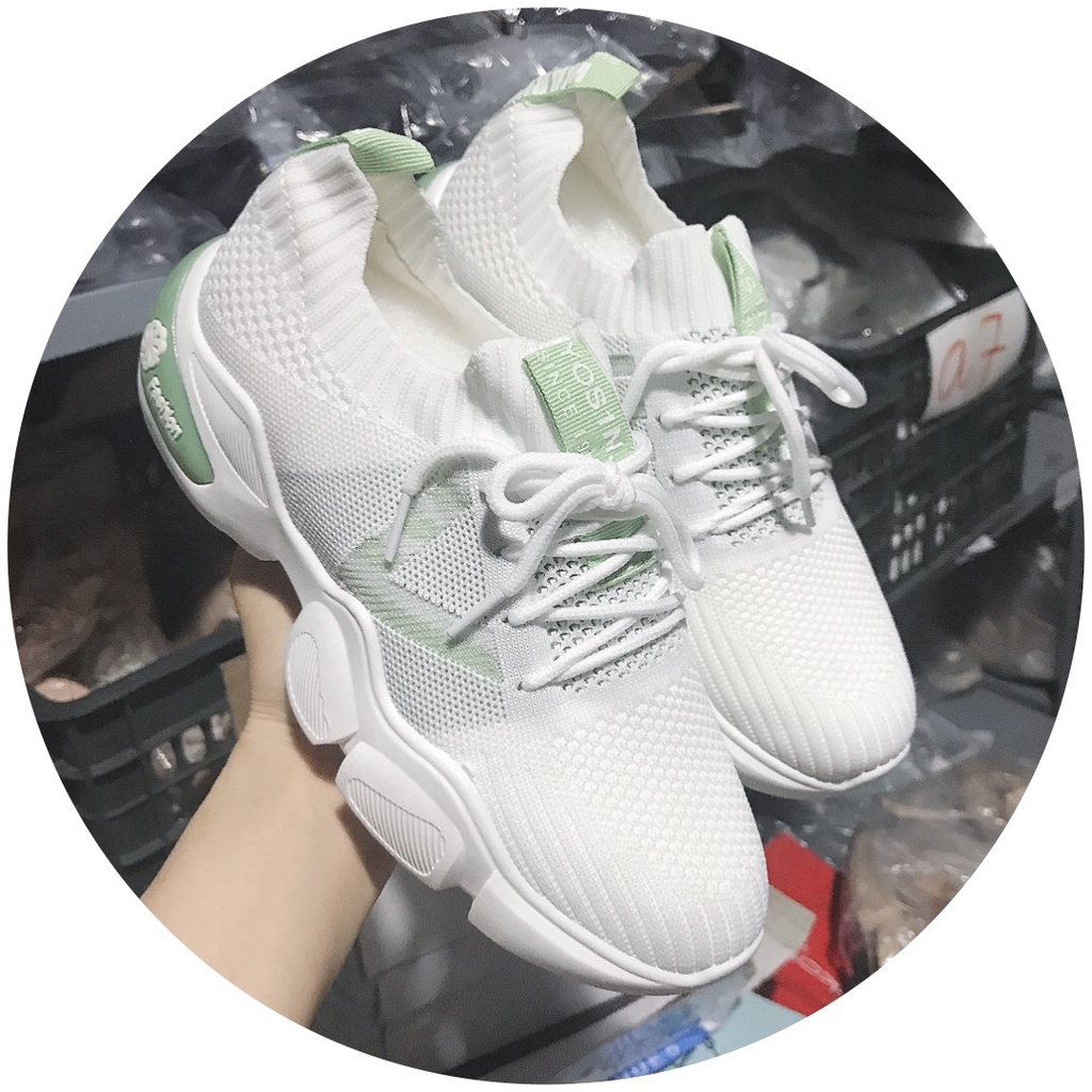 Giày thể thao nữ ,Giày sneaker tăng chiều cao hot trend năng động -T254