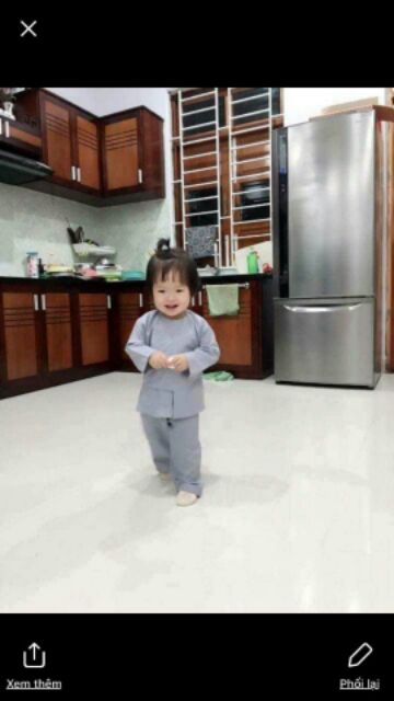 Đồ lam đi chùa cho bé