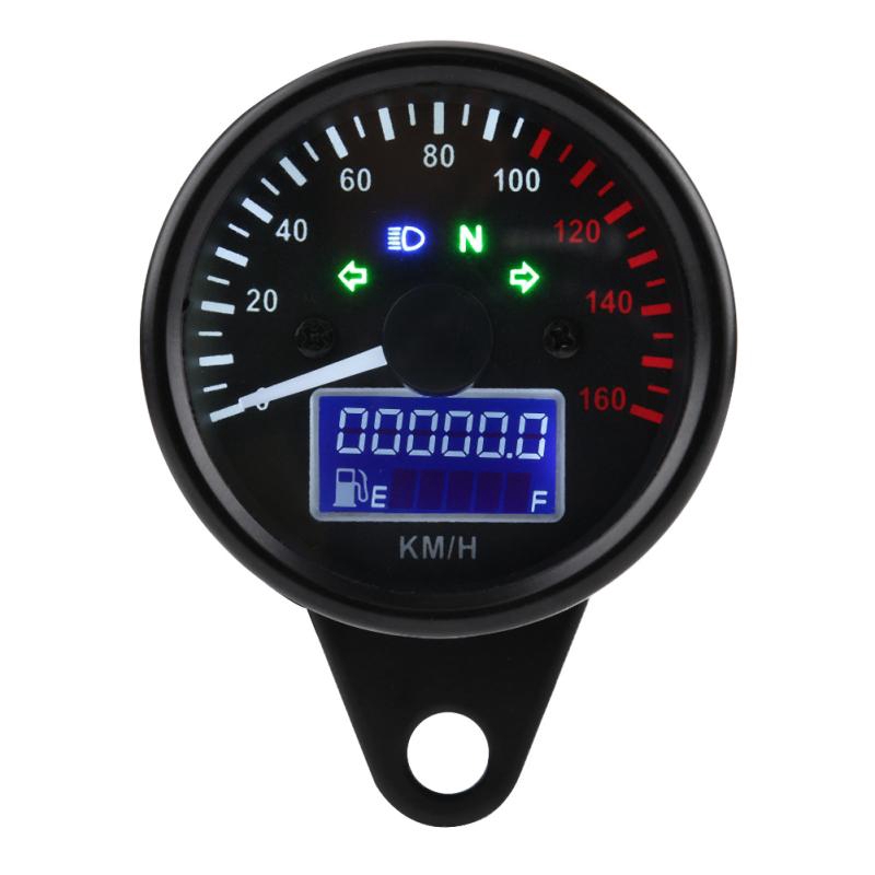 Công tơ mét 0~160KM/H đèn LED điện tử cho xe moto