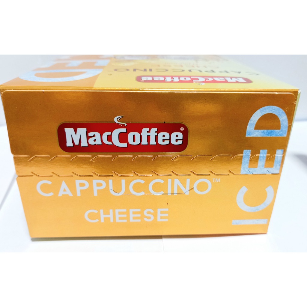maccoffee capppuccino,hộp 190gr  phô mai