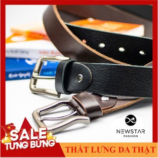 Thắt Lưng Nam Da Thật 100%. Thắt Lưng Da Bò Khóa Kim 1 Cao Cấp. Kiểu Dáng Thời Trang. BH 12 THÁNG