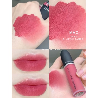 [GIÁ SỈ] Son Mac Kem, Mac Powder Kiss Liquid Lipcolour, BST Son Kem Lì Mac Chính Hãng Full Size 5ml