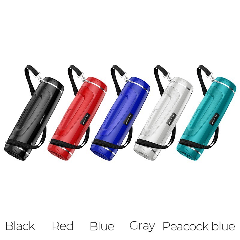 Loa Bluetooth Đèn Pin Borofone BR7 Tích Hợp Dây Đeo, Âm Thanh Lớn Rõ - BH 1 Năm - Hưng Long PC