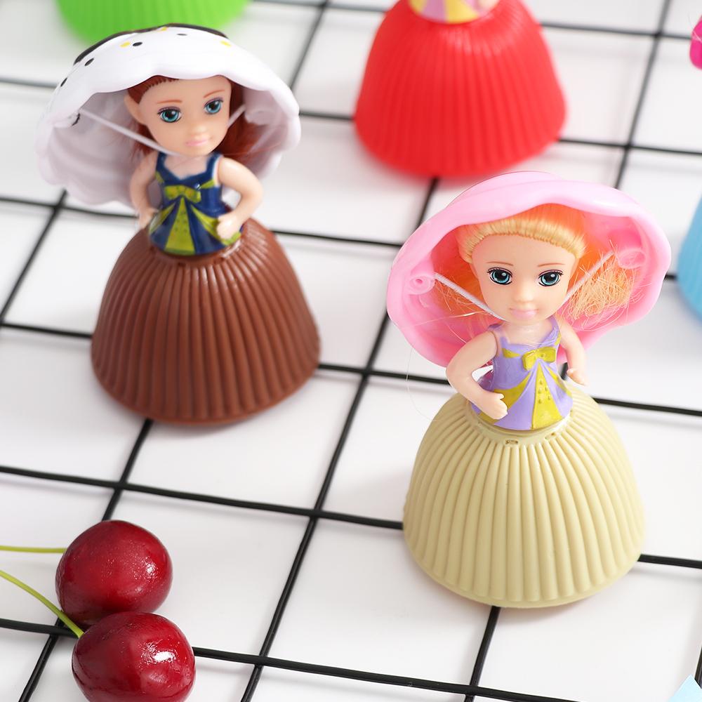Mô Hình Bánh Cupcake Mini Kiểu Công Chúa Hoạt Hình Xinh Xắn Cho Bé Gái