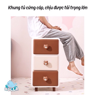 Tủ Đa Năng Gấu Thỏ Cao Cấp Holla