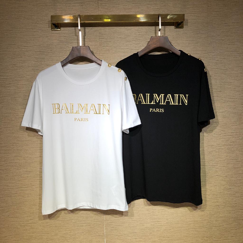 Áo thun ngắn tay in chữ balman the man 19ss cá tính cho nam