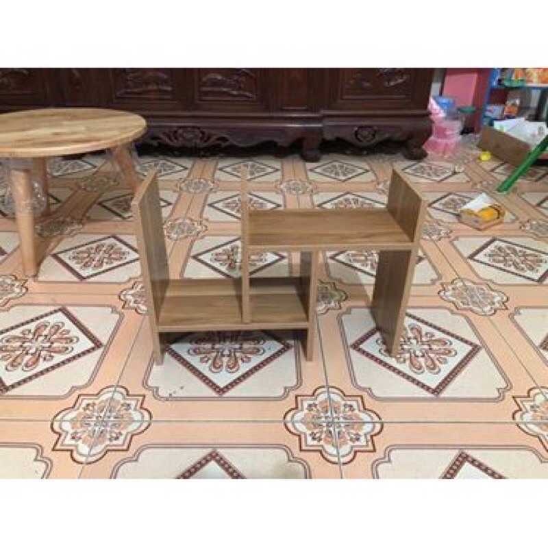 ❤Kệ Sách Gỗ Mini Để Bàn_Lắp Ghép Đa Năng Tiện Lợi Thông Minh