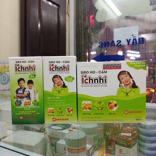 Siro ho cảm ích nhi- giải cảm, giảm ho, long đờm
