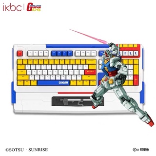 Bàn phím cơ không dây IKBC 2.0 cherry phiên bản Gundam gaming RX-78-2 của Đức chính hãng thumbnail