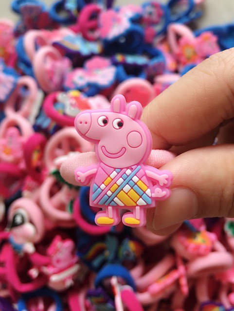 Cột tóc hình ngựa Pony và heo Peppa xinh xắn, bé nào cũng thích