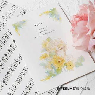 (Hàng Sẵn) POSTCARD MÀU NƯỚC "Thần Hoa"