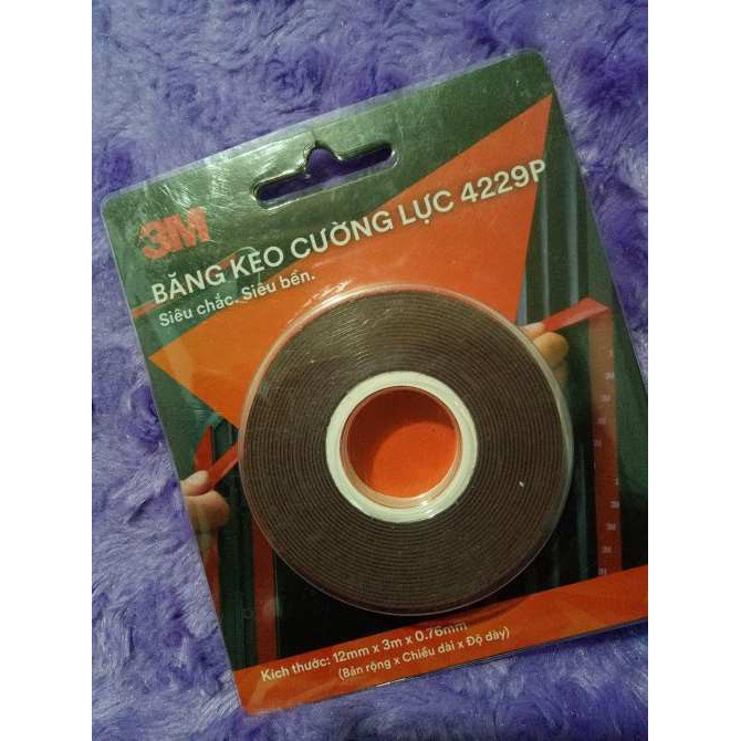 Băng Keo Hai Mặt Cường Lực 3M - BX1489